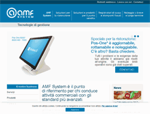 Tablet Screenshot of amfsystem.it